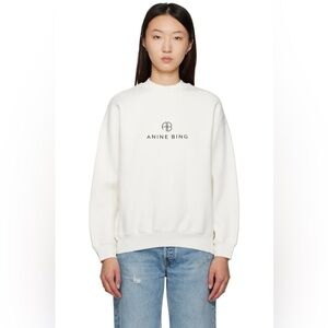 ANINE BING Monogram Sweatshirt